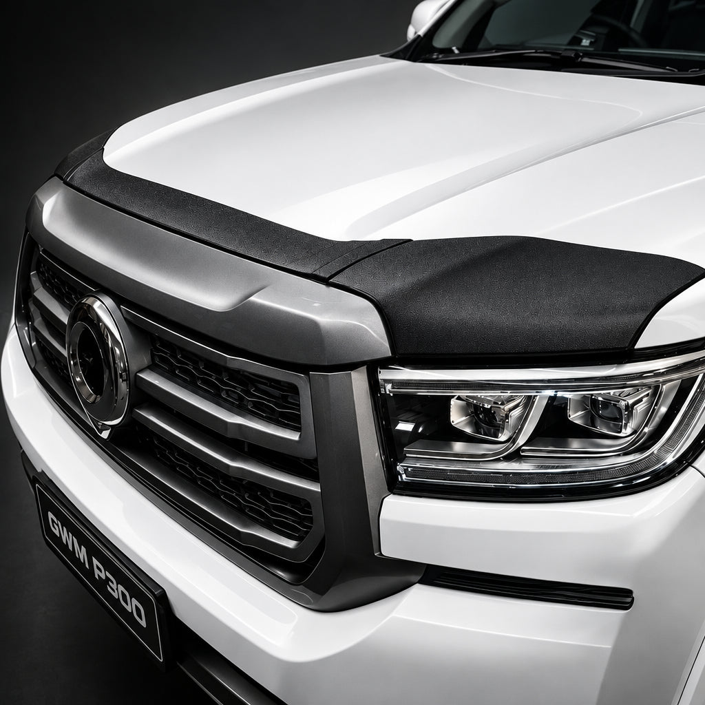 GWM P300 3-Piece Bonnet Guard | Matte Grain Stone Guard