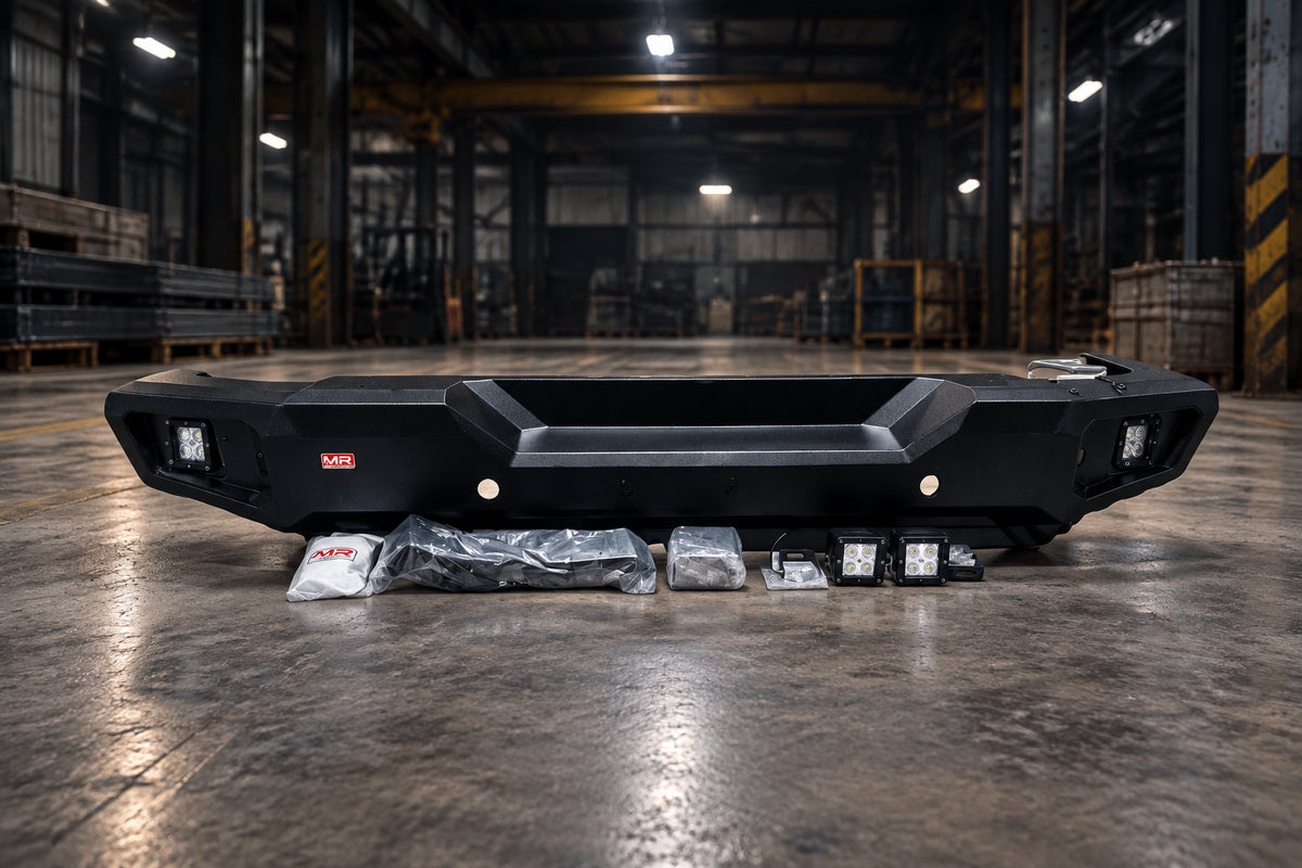 Tank 300 Rear Steel Bumper with LED Fog Lights