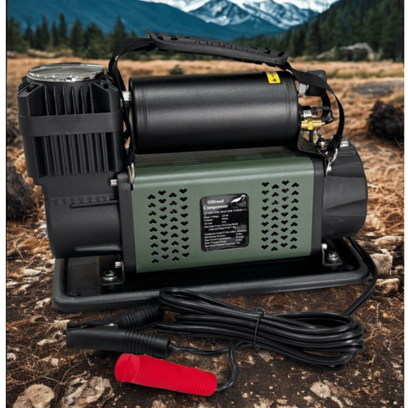 Off-road 4x4 compressor tyre air pump with air tank