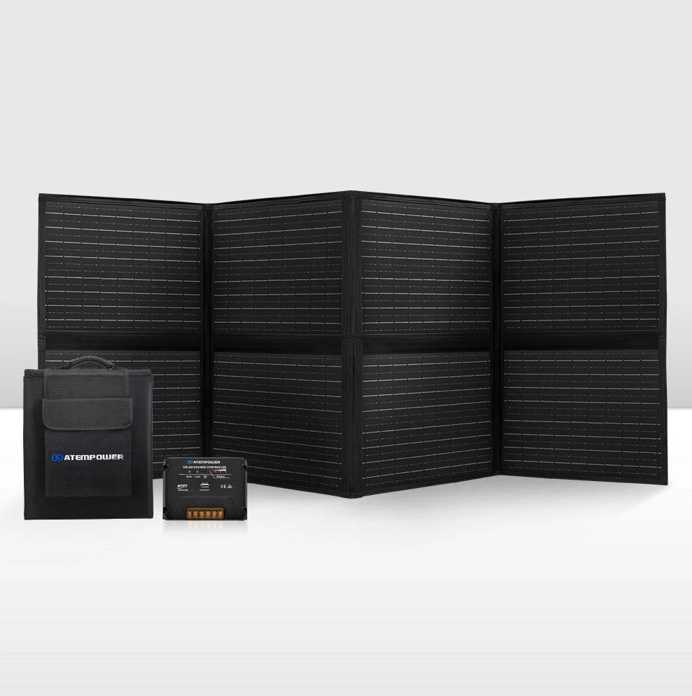 Atem Power 12V 200W Folding Solar Panel Blanket