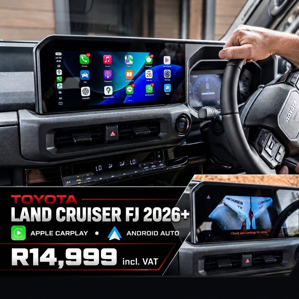 Toyota Land Cruiser FJ 2026 Upgraded Infotainment with Apply Carplay / Android Auto