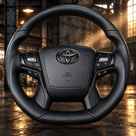 Toyota VX200 Full Leather Black Steering Wheel