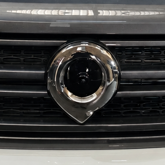 GWM P300 Matte Black-Out Logo Badge | Exterior Emblem Upgrade