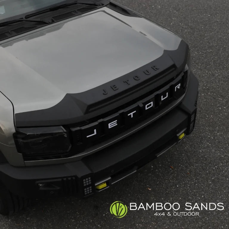 Jetour T2 Hood Stone Guard / Bonnet Protector Bamboo