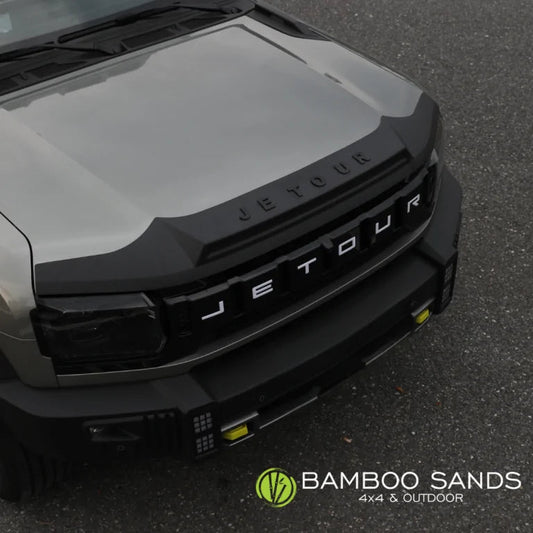 Jetour T2 Hood Stone Guard / Bonnet Protector Bamboo