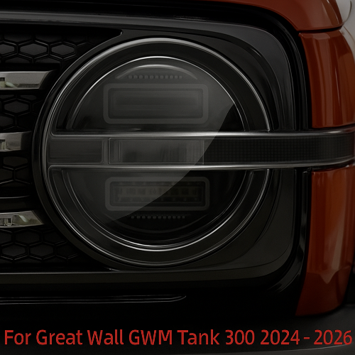 Tank 300 Headlight Tint Anti-scratch TPU film