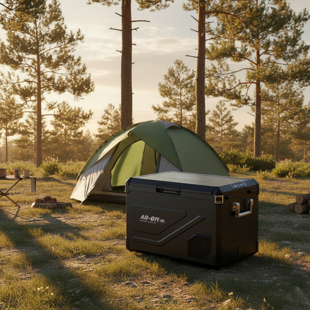 Dual Zone Camping Fridge Freezer 60L – Tank Drive