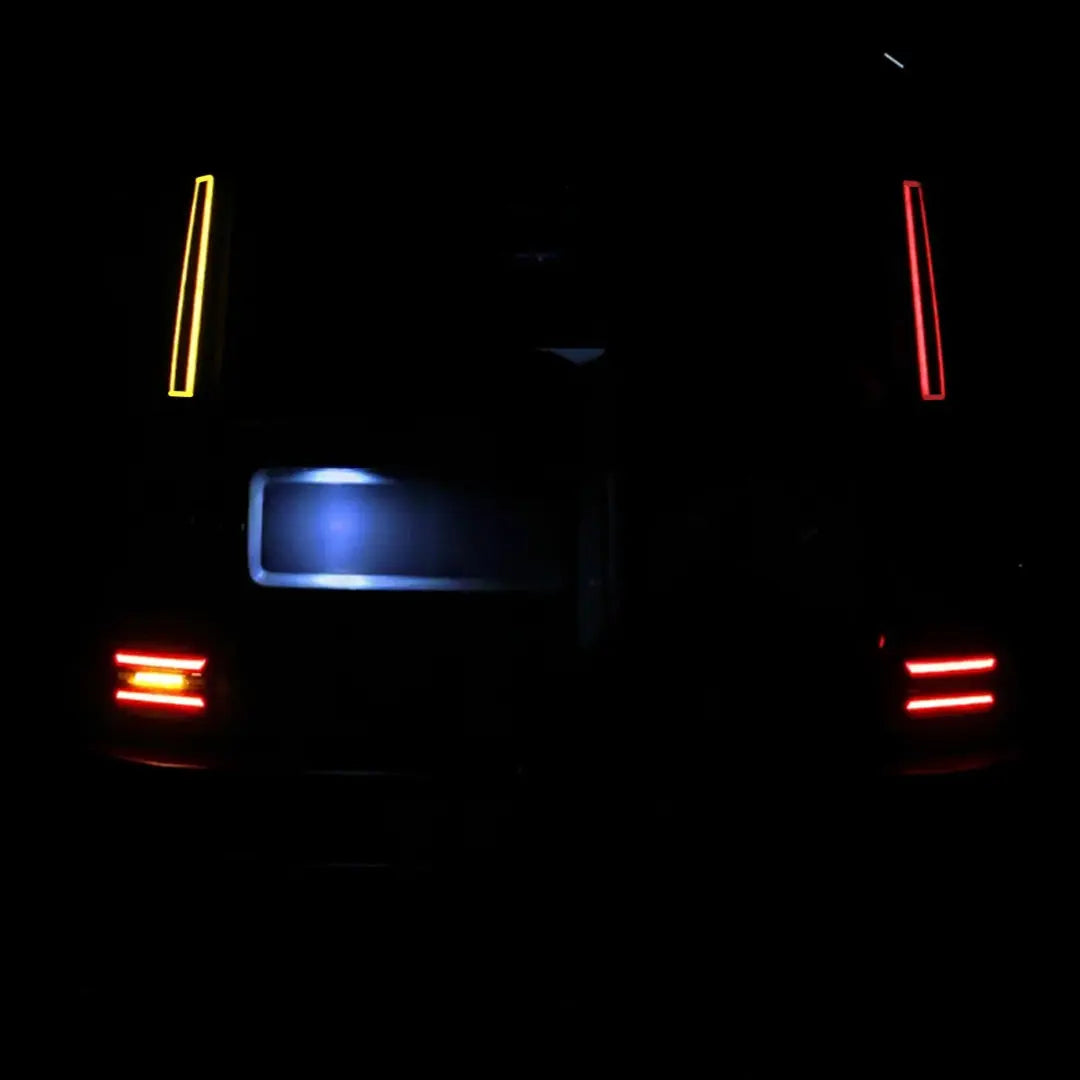 iCAUR V23 Dual Function Smoked Black D-Pillar LED Light