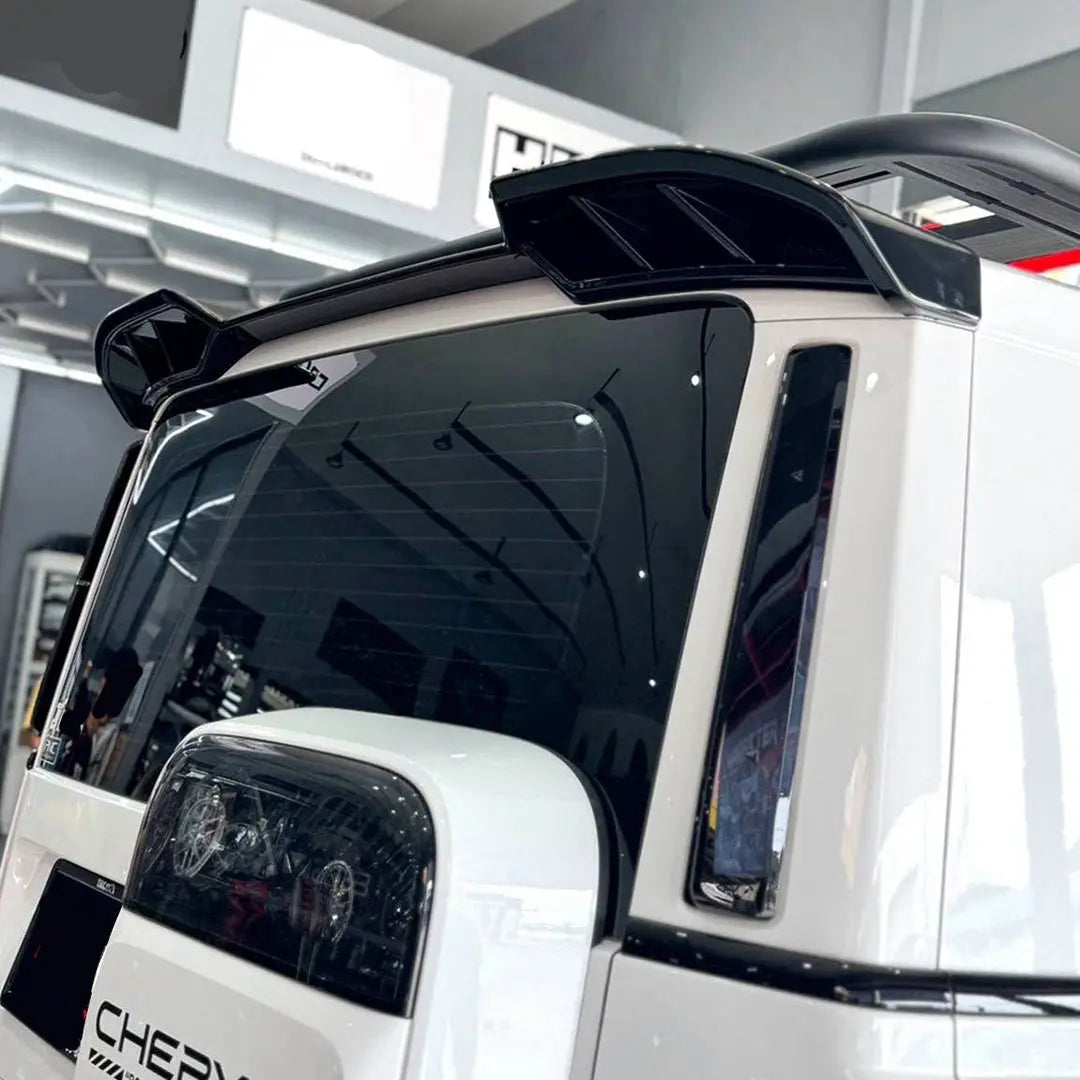 iCAUR V23 Gloss Black Cyber Style Roof Spoiler
