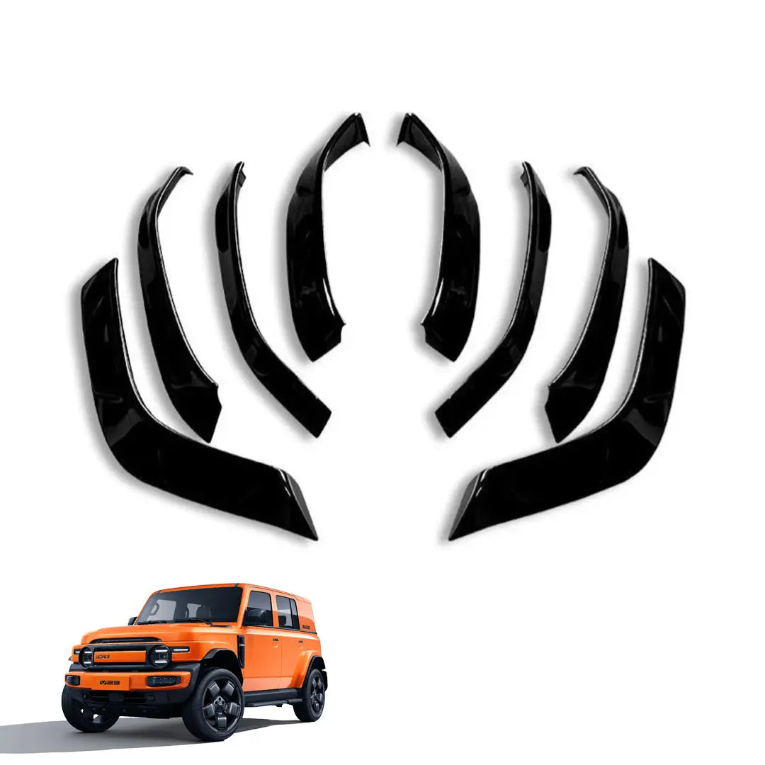 iCAUR V23 Gloss Black Wheel Arch Fender Flares