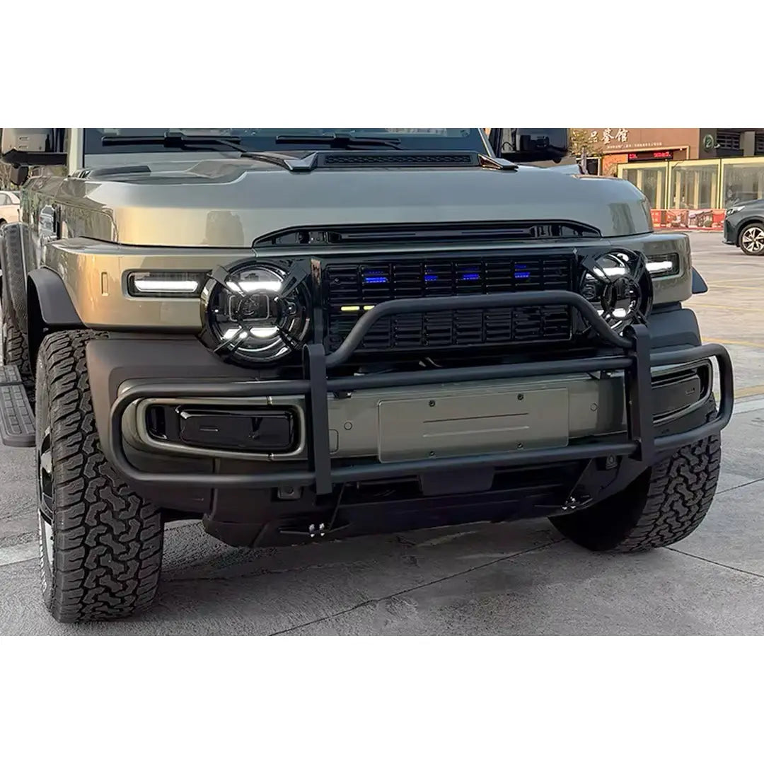 iCAUR V23 Off-Road Wrap Around Front Bumper Bull Bar