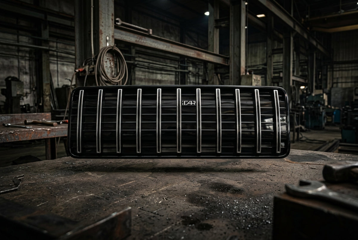 ICAR V23 GT Type Grill Gloss Black with Chrome