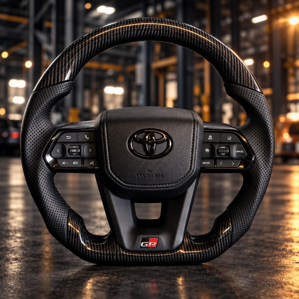 Toyota VX300 GR Hydrodipped Carbon Steering Wheel