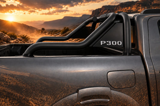 P300 Sweep Back Sports Bar Double Cab Stainless